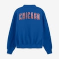 thumbnail image 2 of Women's Fanatics Royal Chicago Cubs Oversized Rage Against Full-Zip Jacket, 2 of 5