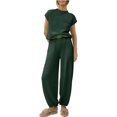 thumbnail image 2 of Conjunto de 2 piezas Tfixol para mujer ropa de estar por casa sexy con Pantalones y bolsillos S M L XL 2XL, 2 of 8