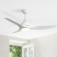 thumbnail image 6 of Sofucor 52 Inch Ceiling Fans with Lights, 3 Blade Ceiling Fan with Dimmable Memory LED, High 7000CFM 6-Speed 3-Timer Reversible DC Motor, White, 6 of 13