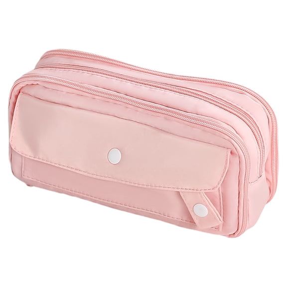 Back to School Supplies Under 1 Pencil Case Stylish Durable Versatile Zipper Pencil Case Large Pencil Bag for Girls Boys Students #317