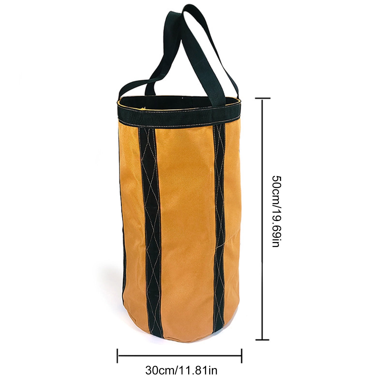 RUISINERY Heavy Duty Waterproof Canvas Outdoor Tool Pouches Bag Portable High Rise Work Cylinder Organizers for Industrial Use