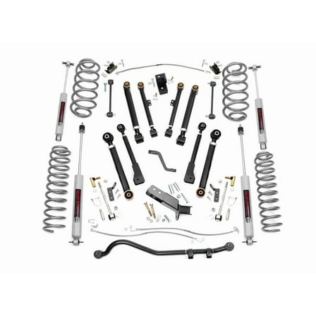 Rough Country 4" V2 X-Series Lift Kit for 1997-2006 Jeep Wrangler TJ - 66171