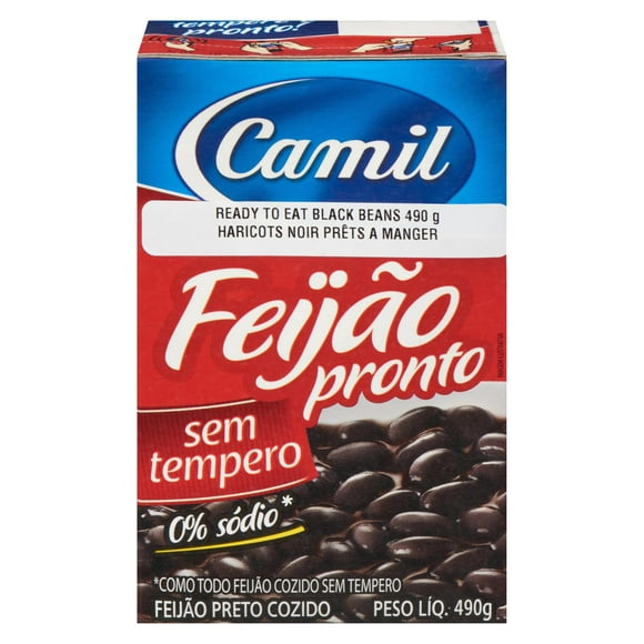 Camil Ready to Eat Black Beans, 490g