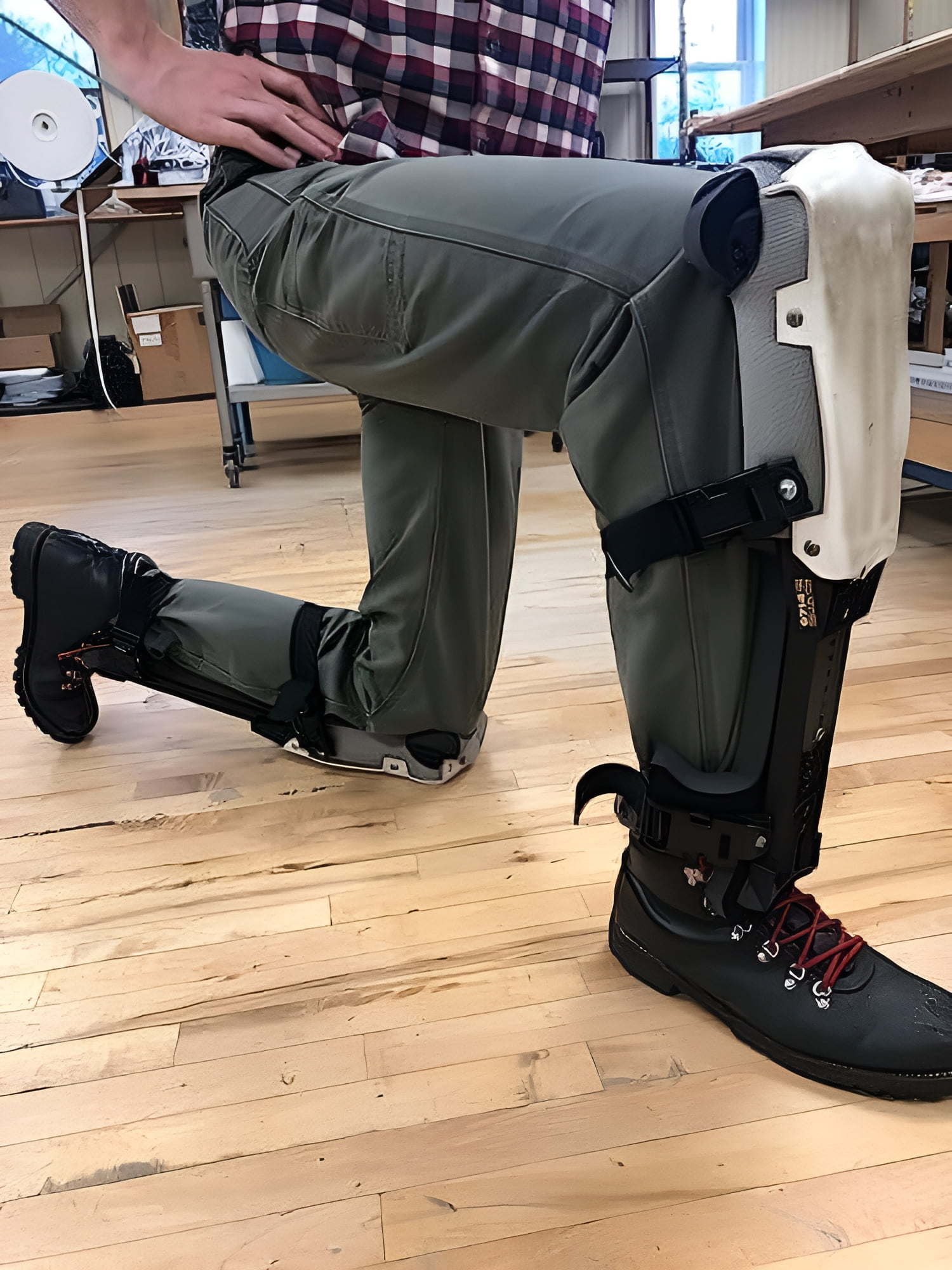 ProKnee Model 0714 Custom Kneepad with 1" Foam, 17.5"