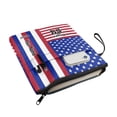 thumbnail image 2 of HELLHERO Book Cover Sleeve Pouch with Lightweight Polyester Book Cover with Washable for Hardcover Notebook Journal Textbooks Holder Protector Wrap Bag， US Flag Design, 2 of 7