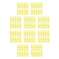 thumbnail image 3 of Yuarrent 10 piezas Clips de cable de freno Abrazaderas de línea giratoria Universal Amarillo Type1 NO1 Yuarrent CBP233582, 3 of 5