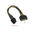 thumbnail image 4 of 8Pin to 15Pin PSU Hard Disc Power Supply Sleeved Cable Cord Patch Connector Wire for PC Computer Adaptor, 4 of 9
