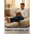 thumbnail image 6 of North 15 Men's Super Soft, Plaid Polar Fleece Pajama Pants-1225-Design14-XL, 6 of 9