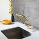 thumbnail image 2 of Grifo mezclador de cocina plegable, grifo para ventana, ventanas de cobre dorado, grifo de cocina plegable para agua fría y caliente, ajustable, giratorio de 360 ° para fregadero delante de, 2 of 5