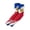 France, variant on Flag Printed Arm Sleeves Compression Sports Sleeves Milk Silk Ice Sun Protection Gloves for Outdoor Activities Parent Sports(Germany,Size XL)