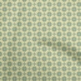 thumbnail image 1 of oneOone Polyester Spandex Light Green Fabric Asian Ornamental Tile Craft Projects Decor Fabric Printed By The Yard 56 Inch Wide, 1 of 4