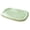 light green,oval, variant on Cooling Bed for Dog,31.5"L x 23.6"W x 2"Th Non-Slip,Washable,for Home Outdoor Living Room Balcony Floor Couch Kennel Crate Camping