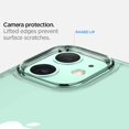 thumbnail image 3 of Veeki Ultra Hybrid [Anti-Yellowing PC Back] Designed for iPhone 11 Case (2019) - Crystal Clear, 3 of 7