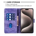 thumbnail image 4 of Flip Wallet Leather Phone Case For Samsung Galaxy S24 Ultra S23FE S20 S21 S22 S23 Ultra A15 A25 A35 A55 A14 A24 A34 A54 A13 A23 A33 A53 A32 A52 A05s Card Holder Bag Cover, 4 of 10