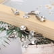 thumbnail image 5 of 10 Uds. Botón extendido ajustable aleación de plata DIY bolsa ropa sujetador Decoración, 5 of 5