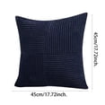 thumbnail image 2 of 18x18 Inch Corduroy Throw Pillow Covers Decorative Cushion Cases Soft Textured Farmhouse Boho Pillow Shams for Sofa Couch Living Room Bedroom Home Decor Modern Nordic Style, 2 of 4