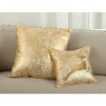 thumbnail image 3 of Saro Lifestyle Donnelou Collection Metallic Foil Print Down Filled Cotton Throw Pillow, 3 of 3