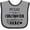 Heather and Black, variant on Inktastic My Dad is a Firefighter and a Hero Boys or Girls Baby Bib