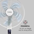 thumbnail image 2 of Klarstein Silent Storm 12 Speed Adjustable Oscillating Pedestal Fan, White, 2 of 7