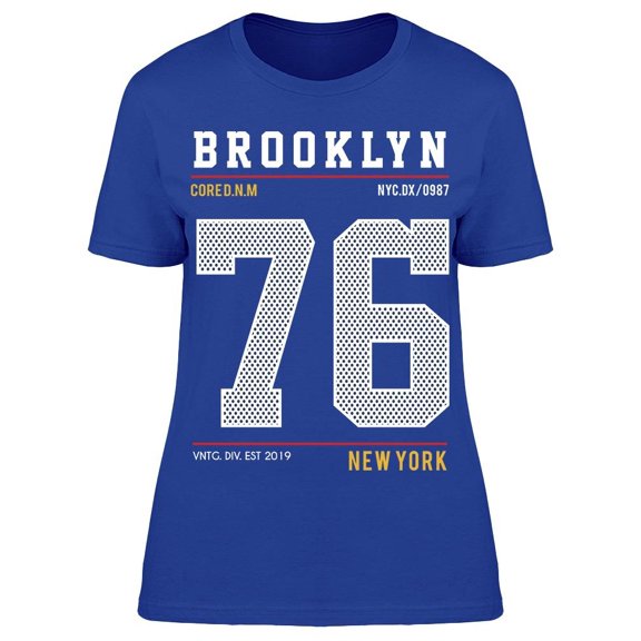 Banner: Brooklyn 76 Tee Women's -Image by Shutterstock