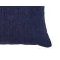 thumbnail image 7 of Better Trends Enrich Decorative & Throw Pillow, 100% Polyester, 50" x 60" Throw & 18" x 18" Pillow, Navy, 7 of 7
