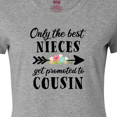 thumbnail image 4 of Inktastic Only the Best Nieces Get Promoted to Cousin Women's T-Shirt, 4 of 5