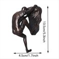 thumbnail image 3 of Escultura,Escultura de Pared de Hombre Trepador,Figuras de Hombres Trepadores para Colgar en la Pared,Estatua de Resina Negra,DecoracióN de Pared úNica, 3 of 5