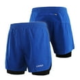 thumbnail image 1 of Shorts Deportivos Pantalones cortos para correr 2 en 1 para hombre de Lixada Secado rápido Ejercicio Lixada  Shorts Deportivos, 1 of 7