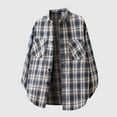 thumbnail image 2 of Mens Shirts Men's Flannel Shirts Button Down Plaid Shirt Jacket for Men Flannel Shirt Jacket with Pockets, 2 of 3