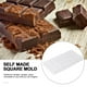 thumbnail image 3 of Molde de chocolate 3D hecho en casa, cuadrado, para repostería, moldes de policarbonato para chocolate, 3 of 8