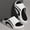 black in white, variant on New Men's Summer Slides | Thick Sole Color Block Casual Fashion for Travel Beach Bath