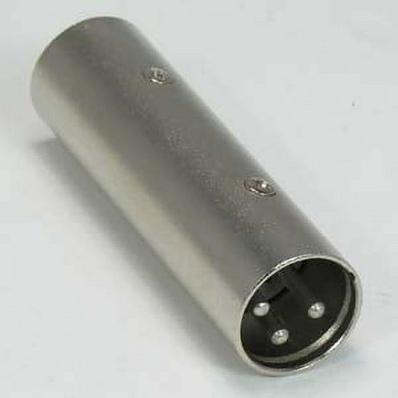 ACCL XLR Male/Male barrel Coupler, 1 Pack