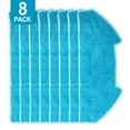 thumbnail image 1 of for Bobsweep for Dustin Replacement Mop Cloth Rag Mopping Cloths 8 Pack, 1 of 5