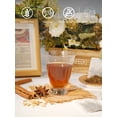 thumbnail image 4 of TeeLux Decaf Chai Black Tea, Decaffeinated Black Tea with Cinnamon, Ginger, Cardamom, Robust & Spicy Flavor, 100 Count, 4 of 8