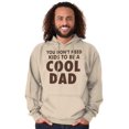 thumbnail image 4 of Cat Dog Dad Dont Need Kids to be Cool Hoodie Hooded Sweatshirt Men Brisco Brands S, 4 of 6