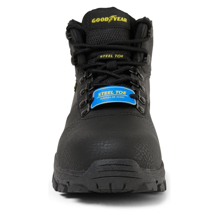 Goodyear Ontario Mens Steel Toe Safety Boots Non-Slip Garage Work Welding Black Goodyear Men main image 4