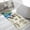 Beige, variant on Beach Surfboard Bathroom Rugs Non Slip Washable Bath Mat Absorbent Front Door Mat Summer Sea Surfing Tropical Botanical Tree Indoor Doormat for Kitchen Entryway Shower Decor Accessories 15.7"x23.6"