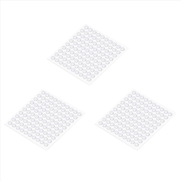 300 CáPsulas Almohadillas de Goma Autoadhesivas para Parachoques de Muebles para Puertas, Armarios, Cajones, Muebles, Mesas de Vidrio, Manualidades