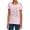Pink, variant on Superman Exploding Space Sketch Women's T Shirt, Pink, Large