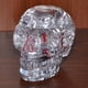 thumbnail image 3 of Rompecabezas de cristal 3D, cabeza de esqueleto, modelo claro, Gadget de bricolaje, bloques de construcción, juguete, regalo de cumpleaños, 3 of 8