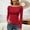 Red, variant on MAIHAN Womens Polo Shirts Short Sleeve Summer Tops 2026 Spring Trendy Casual Graphic Shirts Summer T Shirt Crew Neck T Shirts for Women