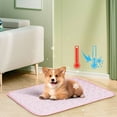 thumbnail image 7 of 15.7x11.8in Cooling Mat For Dogs Cats - Breathable Summer Resting Pad Reusable Foldable For Home Car Travel, 7 of 7