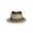 Brown, variant on Top Headwear Two-Tone Classic Band Fedora, Black S/M
