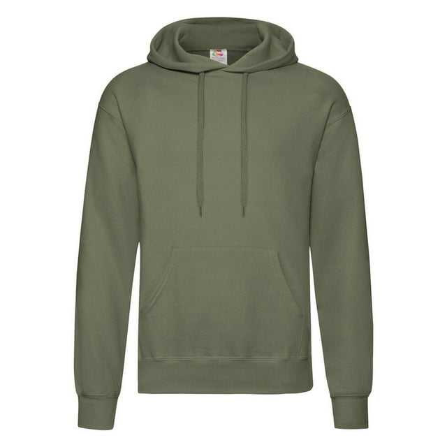 Fruit Of The Loom Mens Hooded Sweatshirt / Hoodie