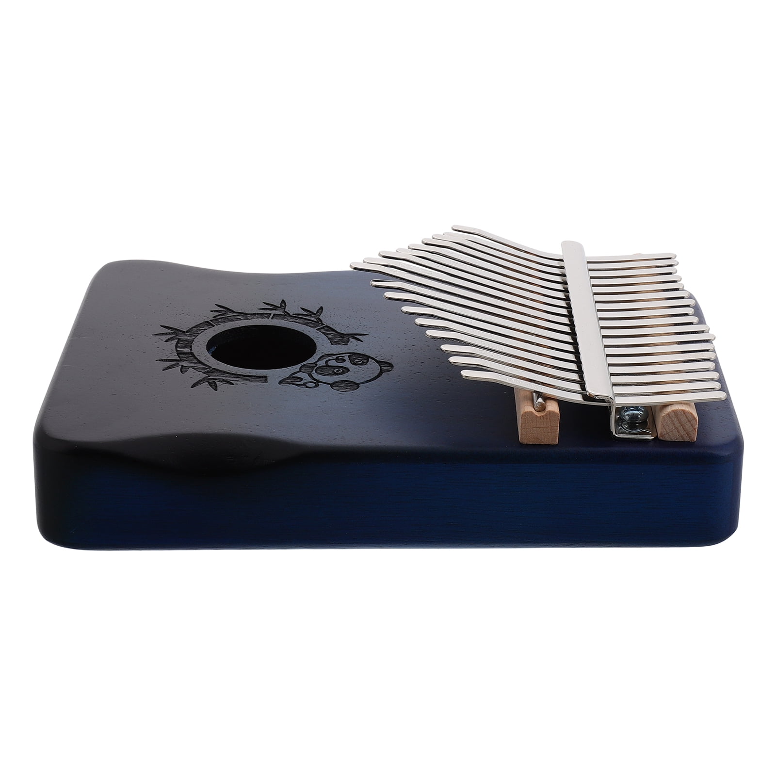 WEUVEB 17-Key Kalimba Thumb Piano Multi-Color Metal Portable Musical Instrument for Beginners and Music
