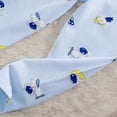 thumbnail image 5 of NOLDARES Toddler Baby Boys Fall Clothes Set Stripe Embroidery Long Sleeve Sweatshirt Pullover Tops & Pants Outfits Size:18-24 M,Blue, 5 of 7
