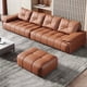 thumbnail image 3 of Luxury Leather Sofa Living Room European Modern Elegant Sofa Comfortable Lounge Sofa Sala De Estar De Luxo Home Furniture My Lux Decor Round, 3 of 18