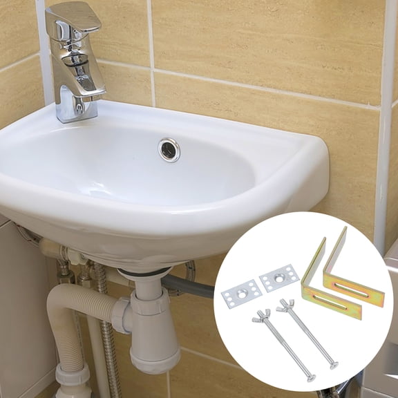 PENIKOKO Undermount Sink Support Brackets Set for Kitchen Sink Installation and Renovation Projects, and Easy to Install