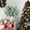 Green, variant on 2 Pcs 17.7 Inch Artificial Christmas Pine Needle Branches with Red Berries - Festive Fake Plant Cuttings for Holiday Decor