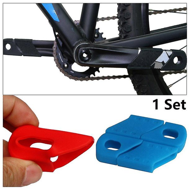 Juego de funda protectora suave para bielas y bielas, botas de brazo, tapas de Gel para ciclismo, 1 Juego